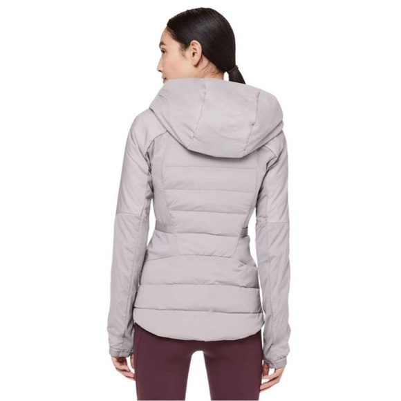 Lululemon Down For It All Jacket | Dark Chrome | Size 2 - Picture 4 of 11
